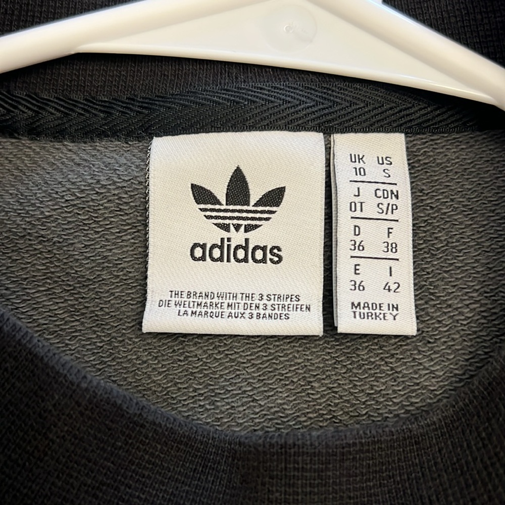 Adidas women sweatshirt, size S, worn once - Picture 3 of 3
